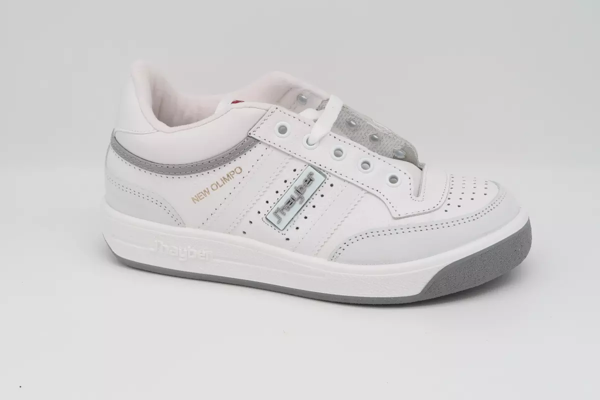 Zapatilla deportiva de cordón 55 j´hayber blanco